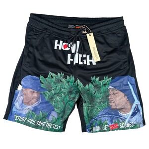 How High Shorts Men's‎ Size Large Reason Graphic Print 420 Brand New With Tags